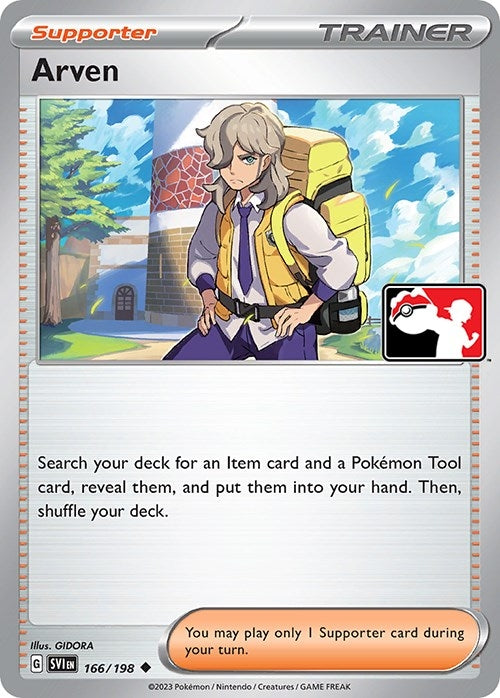 Image for Arven (166/198) [Prize Pack Series Cards]