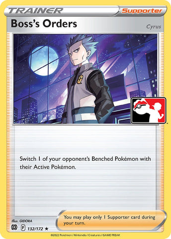 Boss's Orders (132/172) [Prize Pack Series Cards]