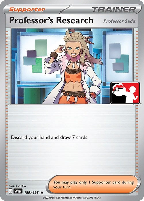 Image for Professor's Research (189/198) [Prize Pack Series Cards]