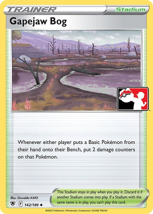 Image for Gapejaw Bog (142/189) [Prize Pack Series Cards]