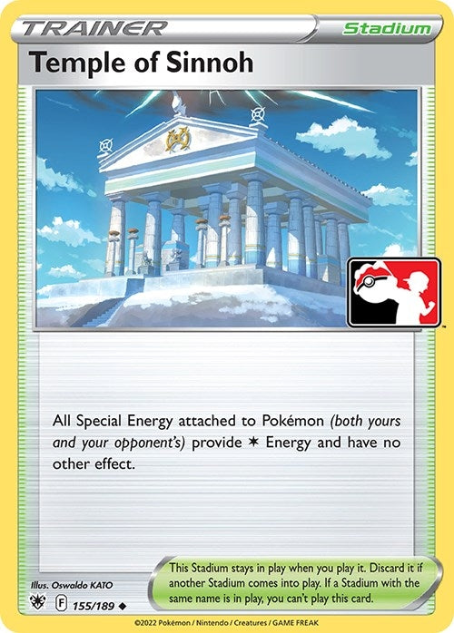 Image for Temple of Sinnoh (155/189) [Prize Pack Series Cards]