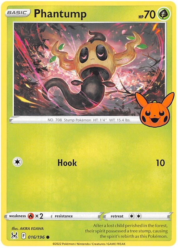 Image for Phantump (016/196) [Trick or Trade BOOster Bundle 2023]