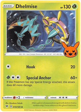 Image for Dhelmise (019/185) [Trick or Trade BOOster Bundle 2023]