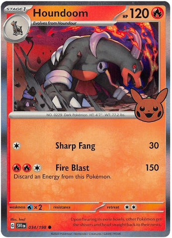 Image for Houndoom (034/198) [Trick or Trade BOOster Bundle 2023]