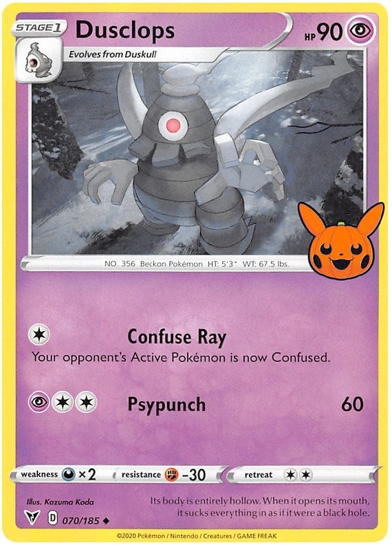 Image for Dusclops (070/185) [Trick or Trade BOOster Bundle 2023]
