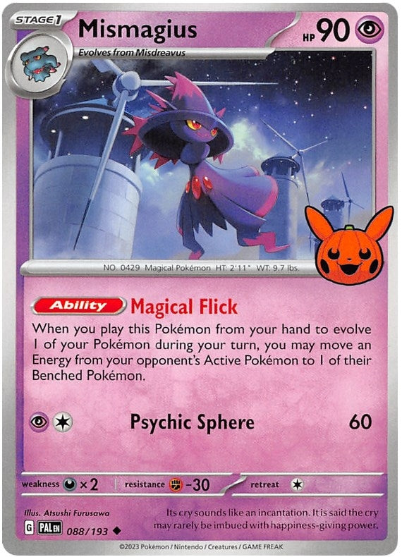 Image for Mismagius (088/193) [Trick or Trade BOOster Bundle 2023]