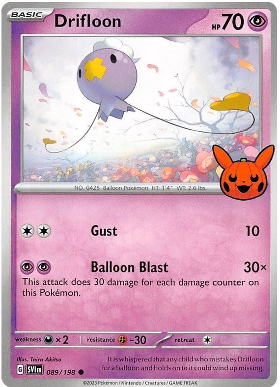 Image for Drifloon (089/198) [Trick or Trade BOOster Bundle 2023]