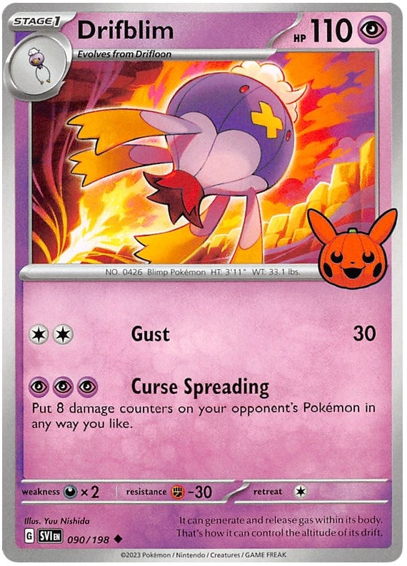 Image for Drifblim (090/198) [Trick or Trade BOOster Bundle 2023]