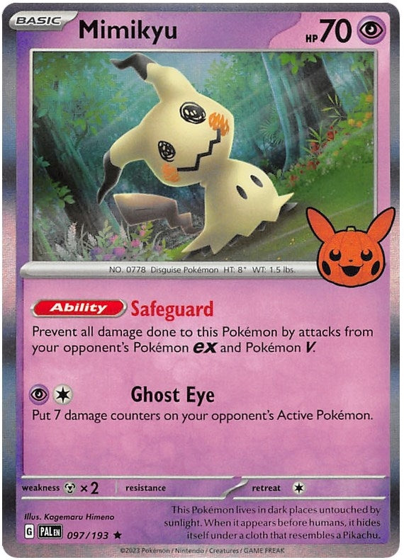 Image for Mimikyu (097/193) [Trick or Trade BOOster Bundle 2023]