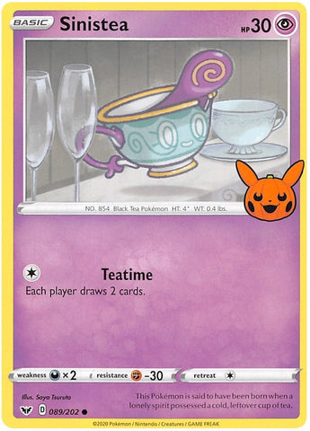 Image for Sinistea (089/202) [Trick or Trade BOOster Bundle 2023]