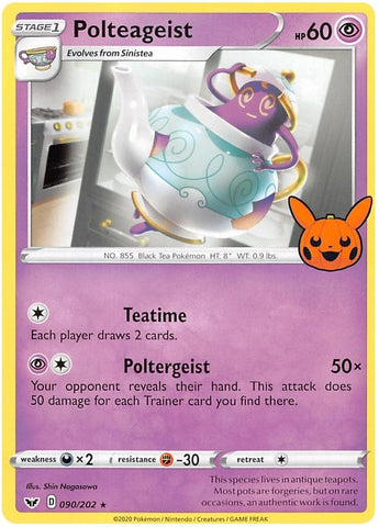 Image for Polteageist (090/202) - Pokemon