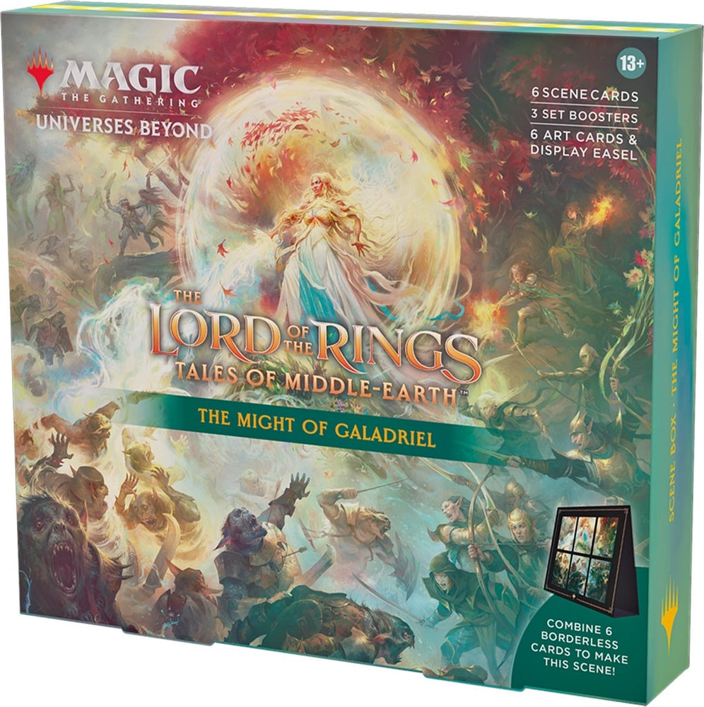 Image for The Lord of the Rings: Tales of Middle-earth Scene Box - The Might of Galadriel [Universes Beyond: The Lord of the Rings: Tales of Middle-earth]