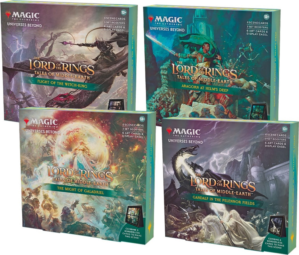 Image for The Lord of the Rings: Tales of Middle-earth Scene Boxes [Set of 4] [Universes Beyond: The Lord of the Rings: Tales of Middle-earth]
