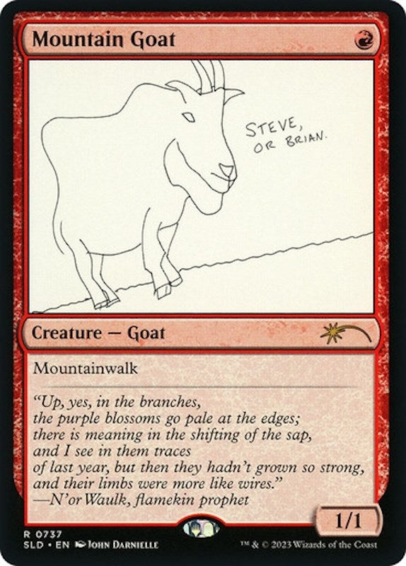 Image for Mountain Goat (737) [Secret Lair Drop Series]