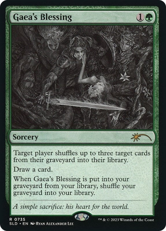Image for Gaea's Blessing (Sketch Showcase) (735) [Secret Lair Drop Series]