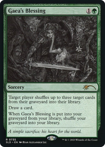 Image for Gaea's Blessing (Sketch Showcase) (735) [Secret Lair Drop Series]
