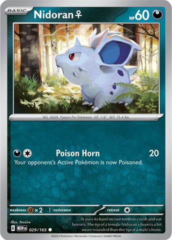 Image for Nidoran F (029/165) (MEW)