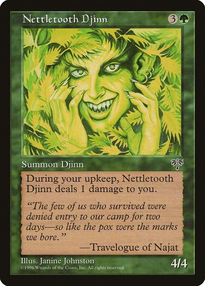 Image for Nettletooth Djinn [Mirage]