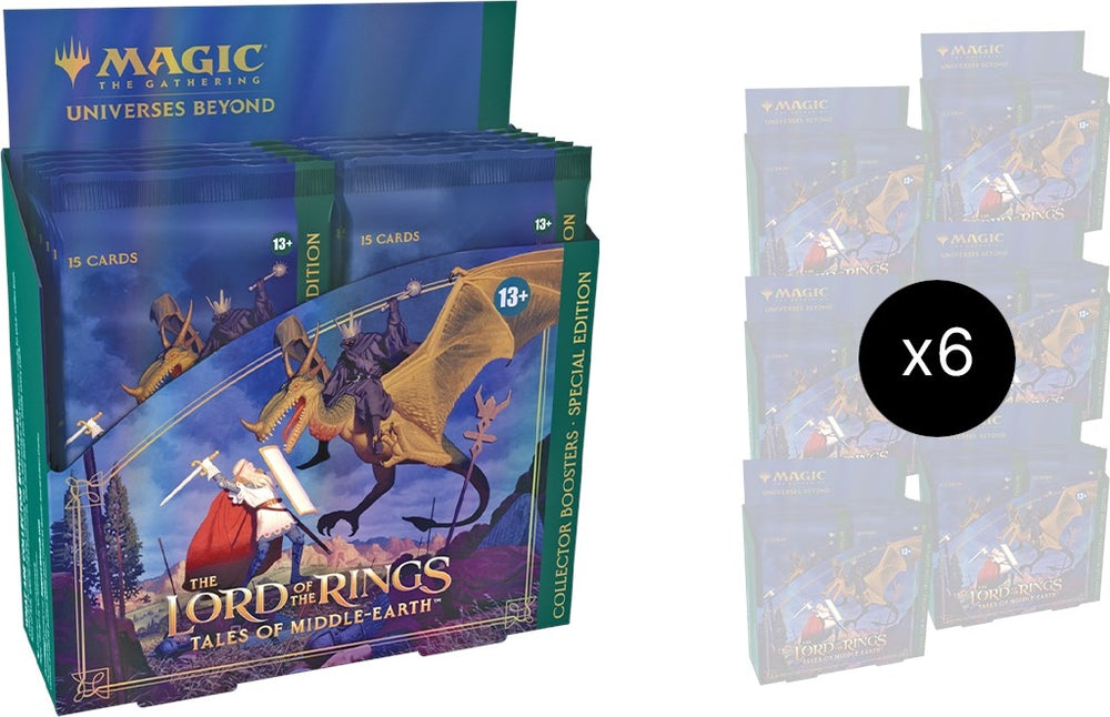 Image for The Lord of the Rings: Tales of Middle-earth - Special Edition Collector Booster Display Case [Universes Beyond: The Lord of the Rings: Tales of Middle-earth]