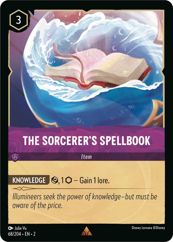 Image for The Sorcerer's Spellbook (68/204) - Disney Lorcana