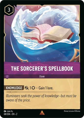 Image for The Sorcerer's Spellbook (68/204) - Disney Lorcana