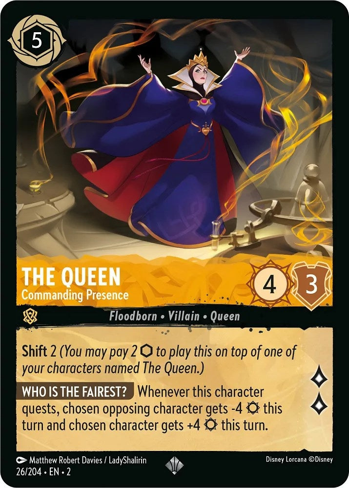 Image for The Queen - Commanding Presence (26/204) - Disney Lorcana