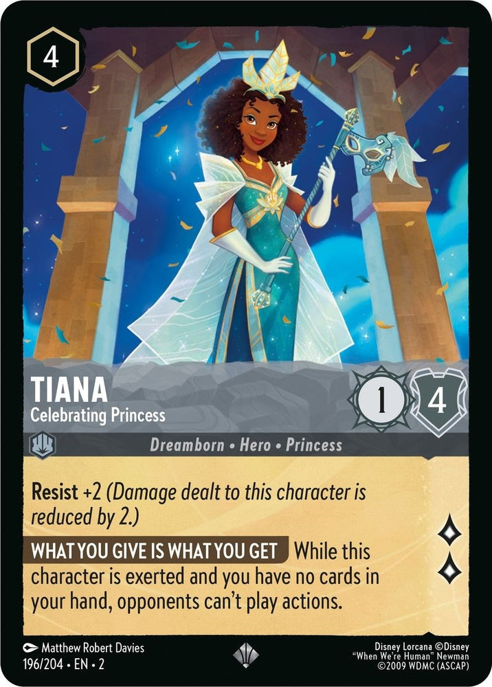 Image for Tiana - Celebrating Princess (196/204) - Disney Lorcana