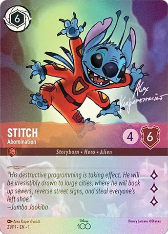 Image for Stitch - Abomination (Alternate Art) (21) - Disney Lorcana