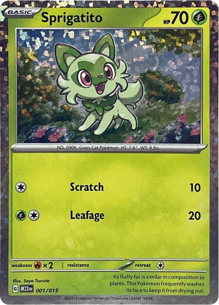 Image for Sprigatito (001/015) - Pokemon