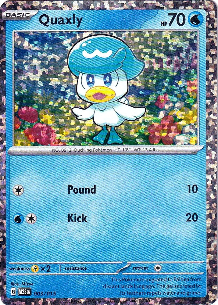 Image for Quaxly (003/015) - Pokemon