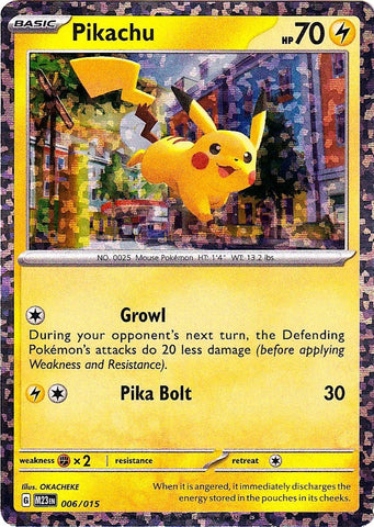 Image for Pikachu (006/015) - Pokemon