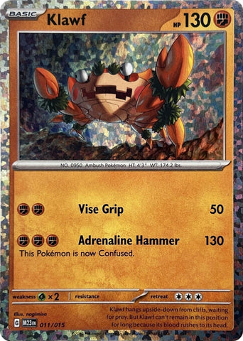 Image for Klawf (011/015) - Pokemon