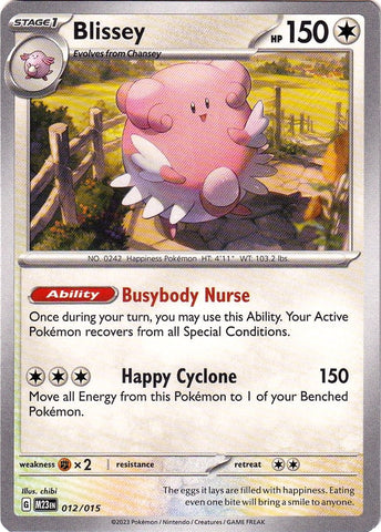 Image for Blissey (012/015) - Pokemon