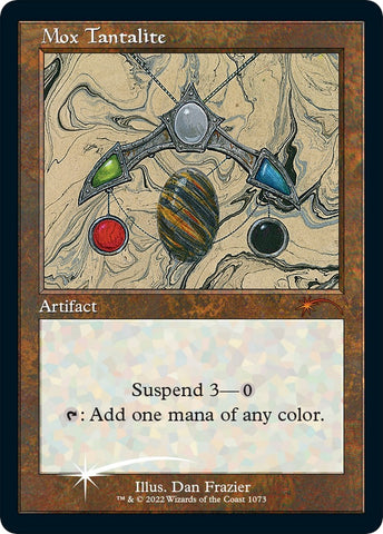 Image for Mox Tantalite (Retro Frame) (Foil Etched) (1073) [Secret Lair Drop Series]