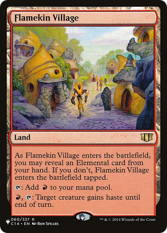 Image for Flamekin Village (C14) (60) [The List Reprints]