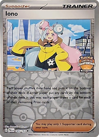 Image for Iono (185/193) [League & Championship Cards]