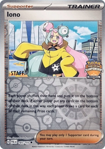 Image for Iono (185/193) [League & Championship Cards]