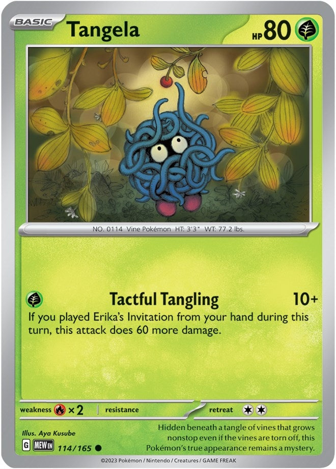 Image for Tangela (114/165) - Pokemon