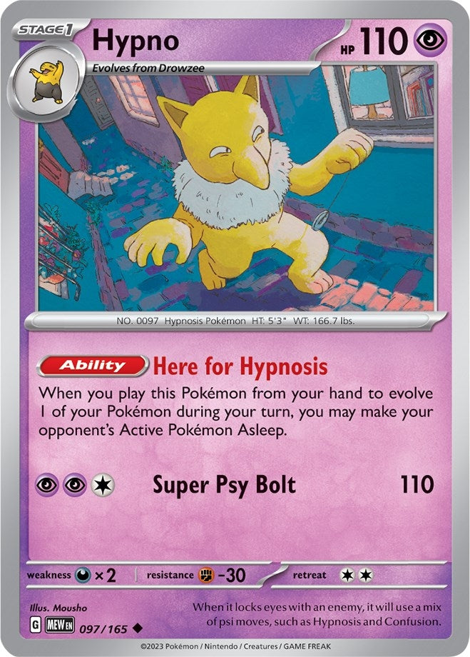 Image for Hypno (097/165) (MEW)