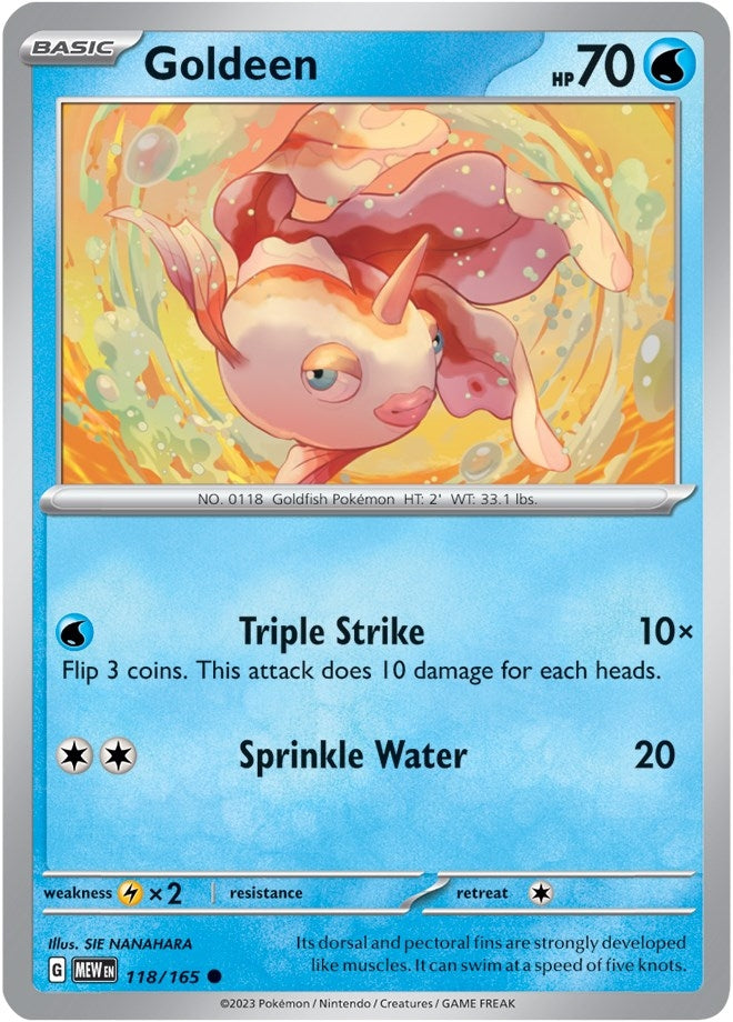 Image for Goldeen (118/165) (MEW)