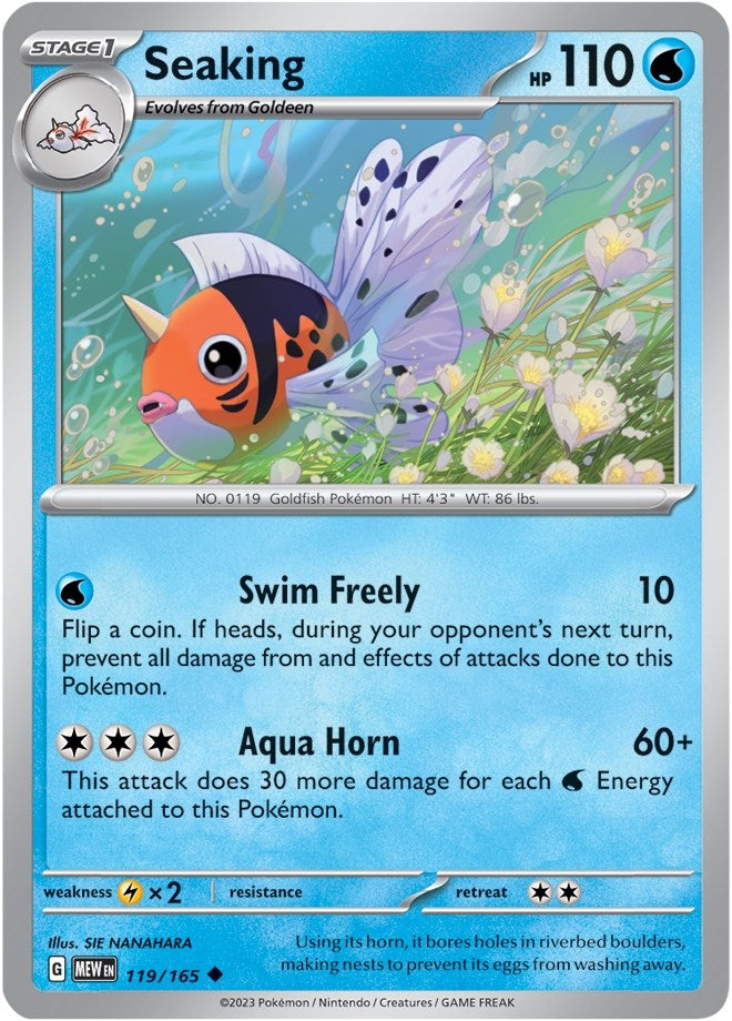 Image for Seaking (119/165) (MEW)