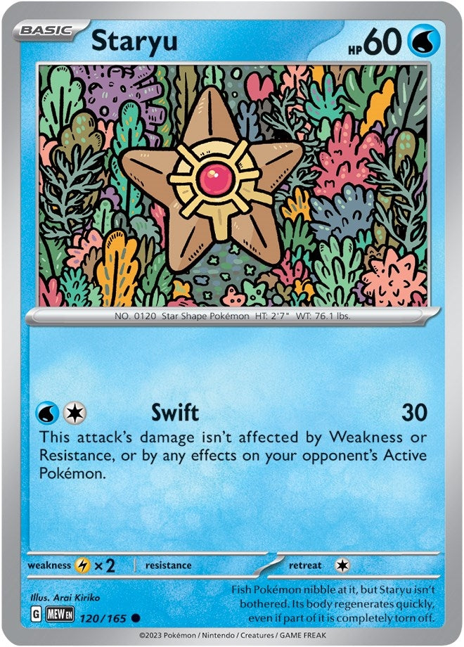 Image for Staryu (120/165) (MEW)