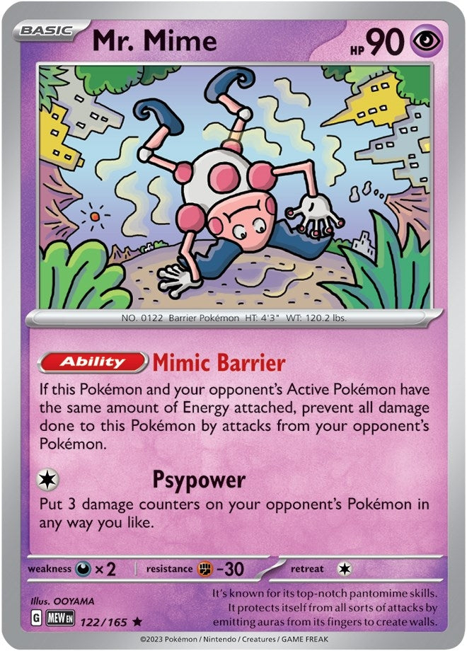Image for Mr. Mime - 122/165 (122/165) (MEW)