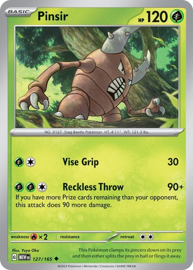 Image for Pinsir (127/165) (MEW)