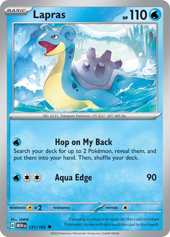 Image for Lapras (131/165) (MEW)