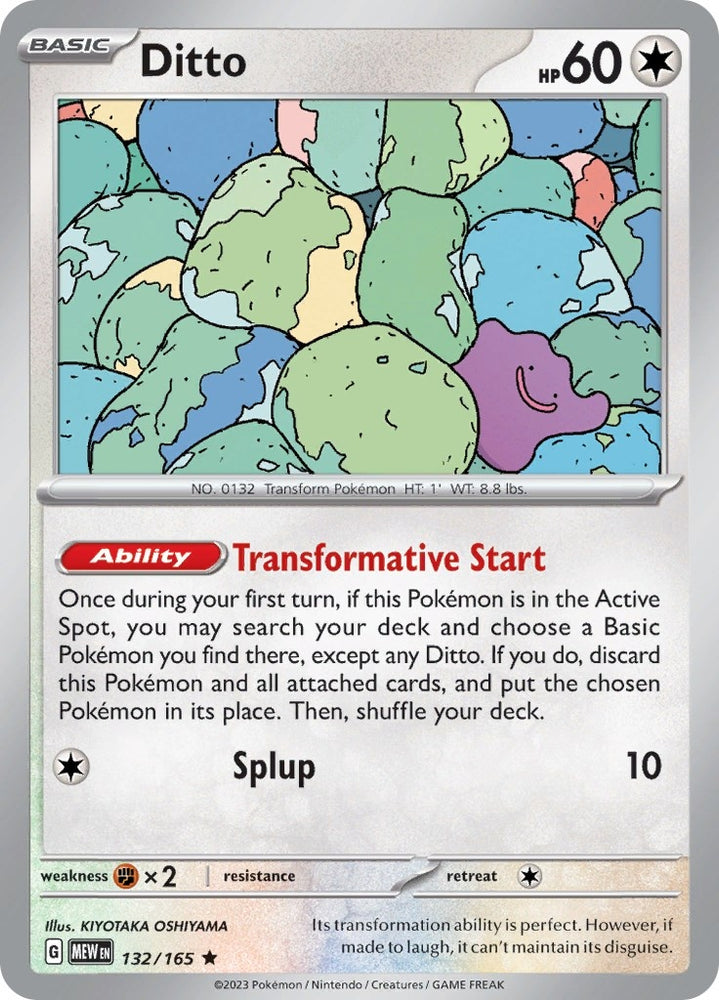 Image for Ditto (132/165) (MEW)