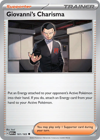 Image for Giovanni's Charisma - 161/165 (161/165) (MEW)