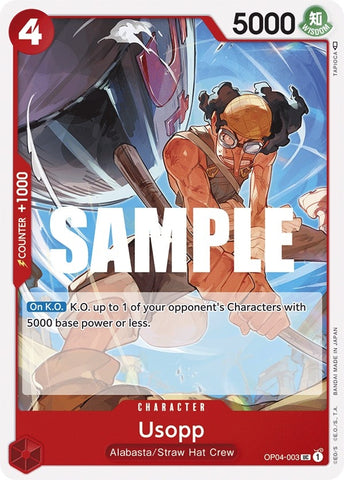 Image for Usopp (OP04-003) - One Piece Card Game