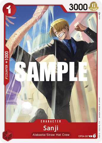 Image for Sanji (007) (OP04-007) - One Piece Card Game