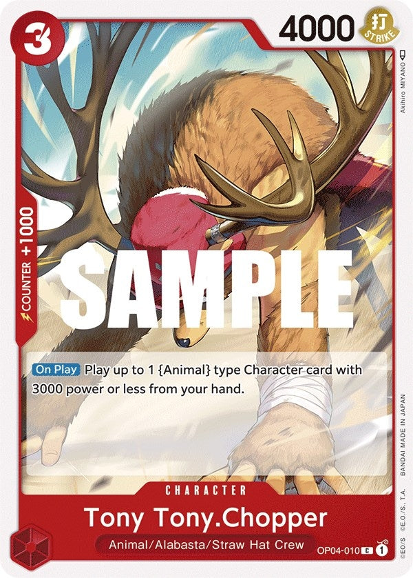 Image for Tony Tony.Chopper (OP04-010) - One Piece Card Game